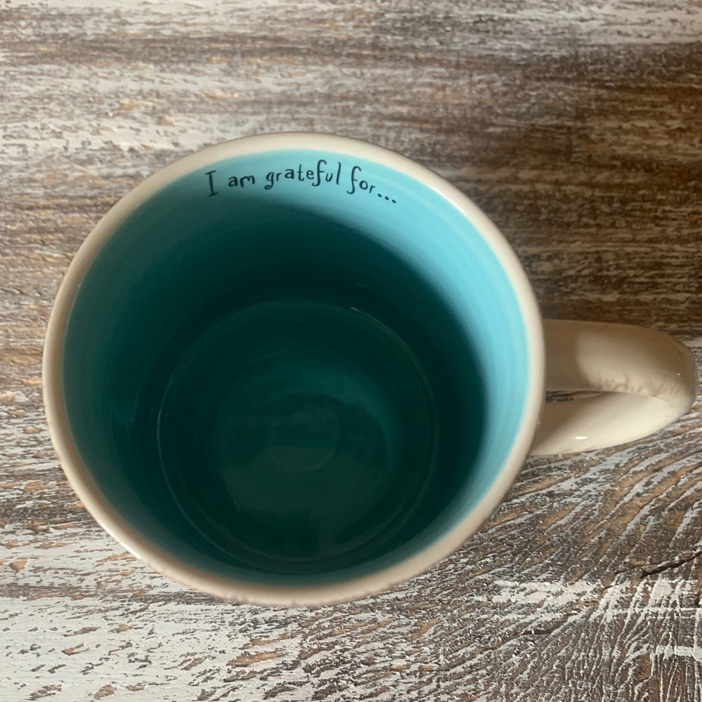 Natural Life Initial T Coffee Mug - Picture 2 of 3